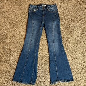 Sz 28 Garage Denim Flared Jeans